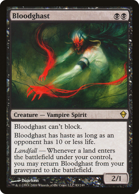 Bloodghast (ZEN-083)  Foil