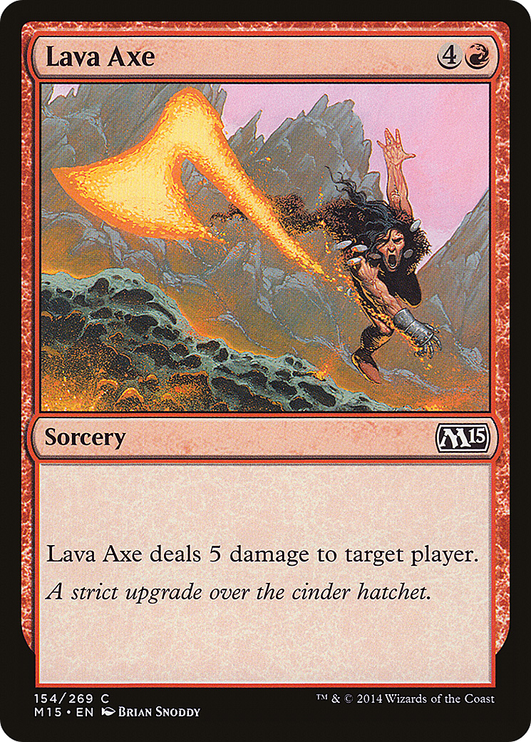 Lava Axe (M15-154)  Foil