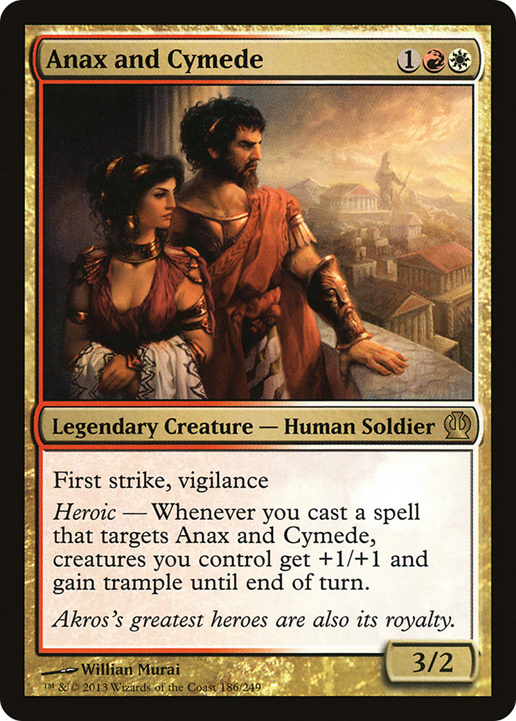 Anax and Cymede (THS-186)  Foil