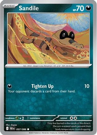 Sandile 057  SV Black Bolt - Common