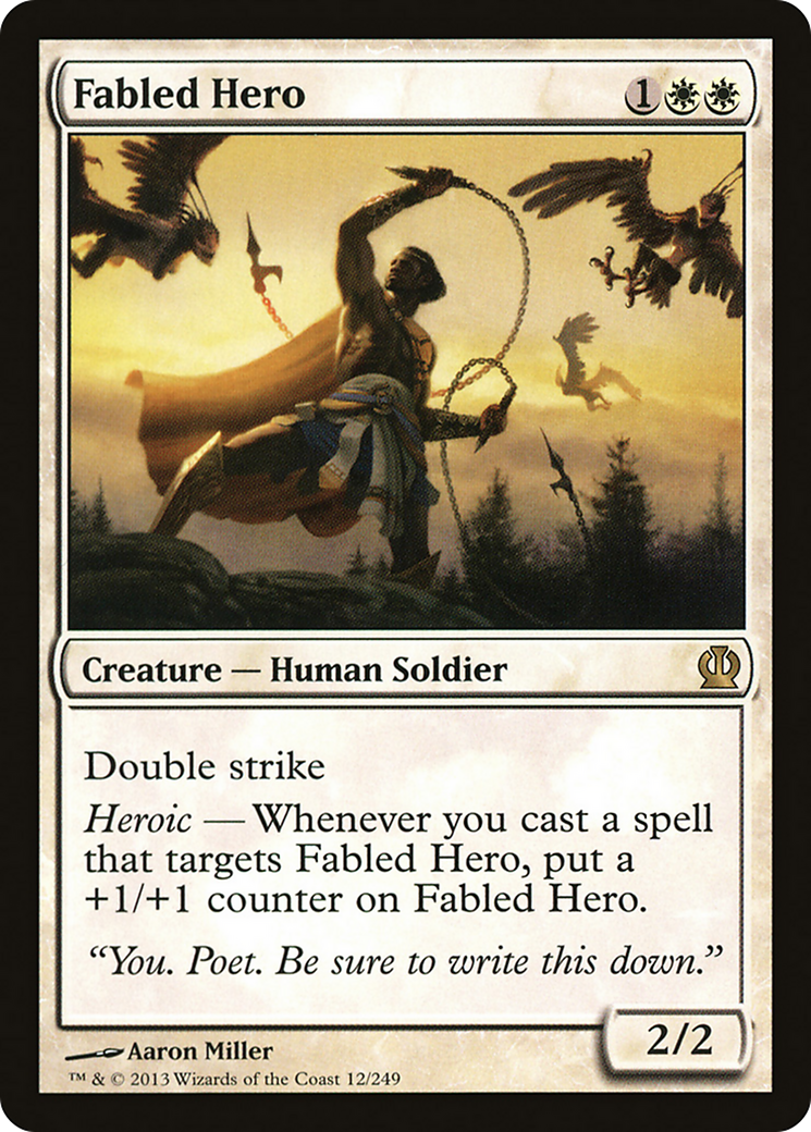 Fabled Hero (THS-012)  Foil