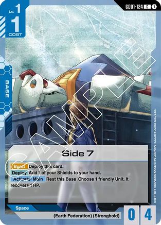 Side 7 (GD01-124) - Newtype Rising