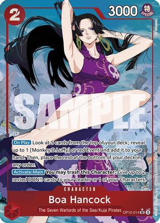 Boa Hancock (Alternate Art) (OP12-014)