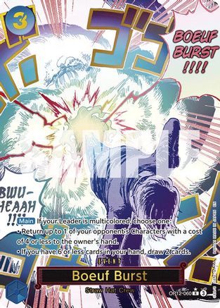 Boeuf Burst (Alternate Art) (OP12-060)