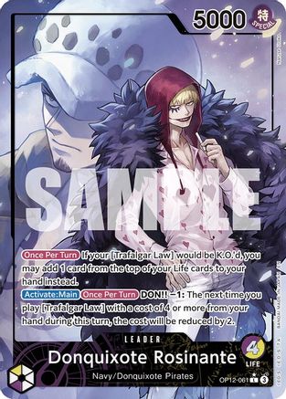 Donquixote Rosinante (061) (Alternate Art) (OP12-061)