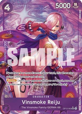 Vinsmoke Reiju (Alternate Art) (OP12-063)