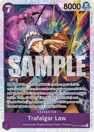 Trafalgar Law (073) (OP12-073)