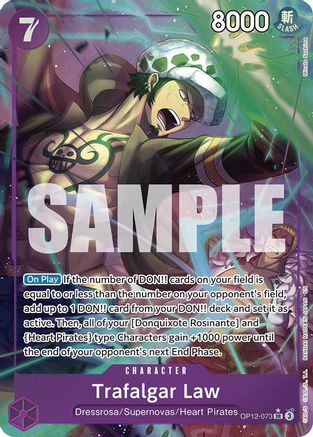 Trafalgar Law (073) (Alternate Art) (OP12-073)