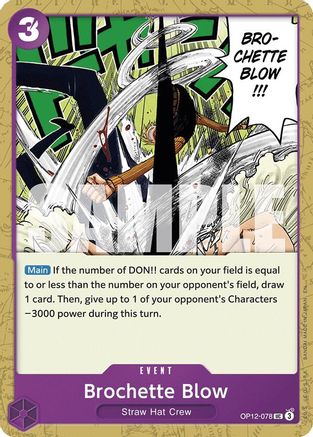Brochette Blow (OP12-078)