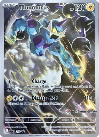 Thundurus (Pokemon Center Exclusive) 209 - Holofoil - Promo