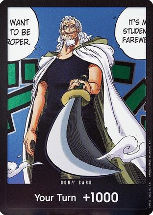 DON!! Card (Alternate Art Silvers Rayleigh)