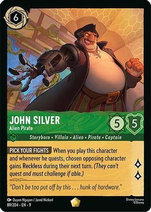 John Silver (Alien Pirate) - 89/204 - Legendary