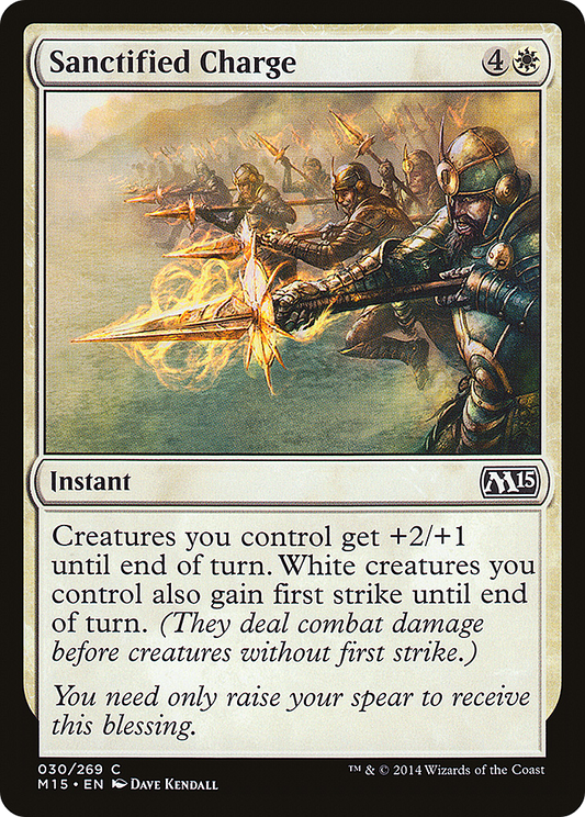 Sanctified Charge (M15-030)  Foil