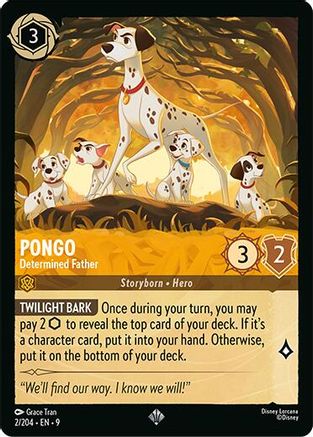 Pongo (Determined Father) - 2/204 - Super Rare