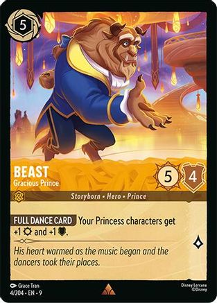 Beast (Gracious Prince) - 4/204 - Rare
