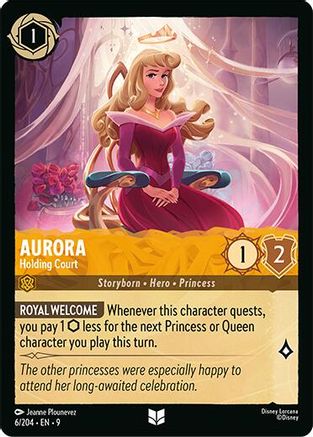 Aurora (Holding Court) - 6/204 - Uncommon (Foil)