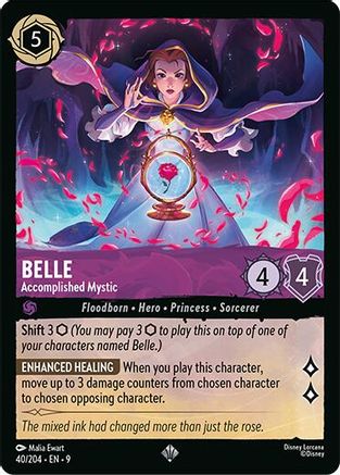 Belle (Accomplished Mystic) - 40/204 - Super Rare (Foil)