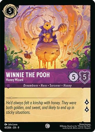 Winnie the Pooh (Hunny Wizard) - 41/204 - Common