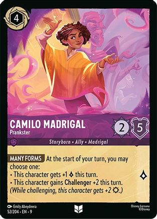 Camilo Madrigal (Prankster) - 52/204 - Uncommon (Foil)