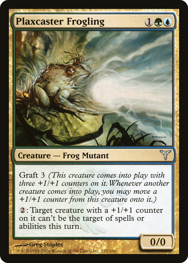 Plaxcaster Frogling (DIS-123)  Foil