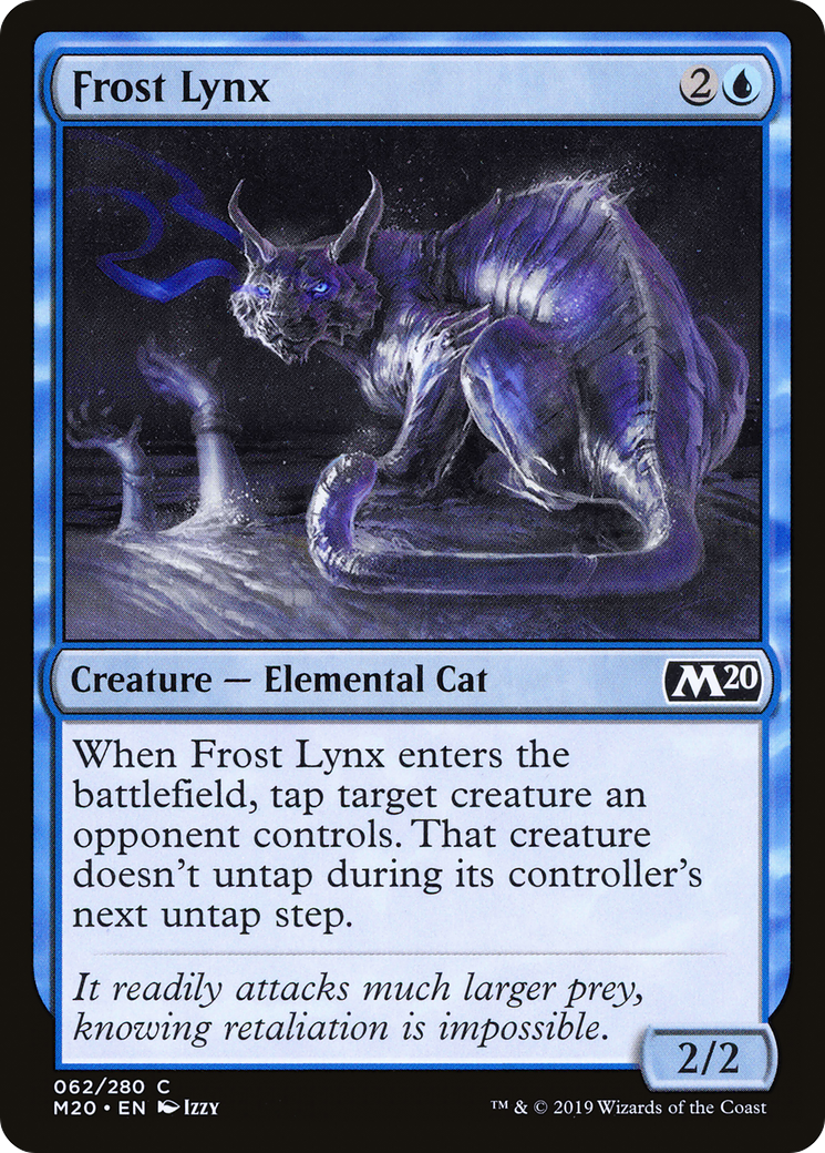 Frost Lynx (M20-062)  Foil