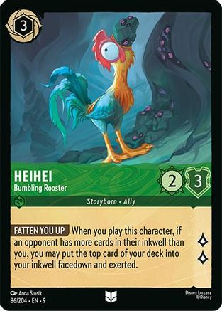 Heihei (Bumbling Rooster) - 86/204 - Uncommon