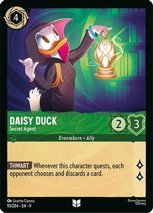 Daisy Duck (Secret Agent) - 93/204 - Uncommon