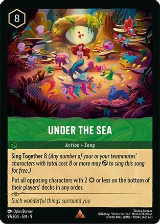 Under the Sea - 97/204 - Rare