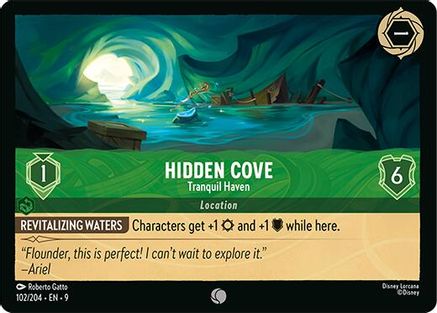 Hidden Cove (Tranquil Haven) - 102/204 - Common (Foil)