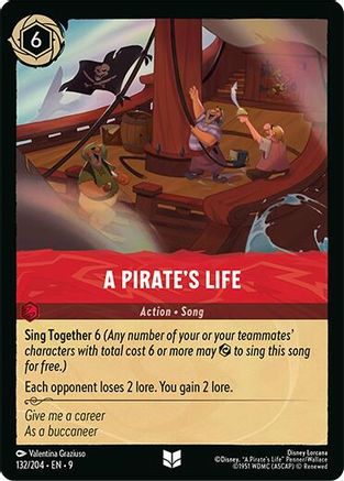 A Pirate's Life - 132/204 - Uncommon
