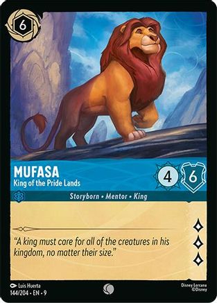 Mufasa (King of the Pride Lands) - 144/204 - Common