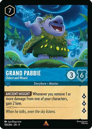 Grand Pabbie (Oldest and Wisest) - 150/204 - Rare
