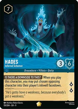 Hades (Infernal Schemer) - 151/204 - Legendary