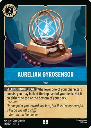 Aurelian Gyrosensor - 167/204 - Uncommon (Foil)