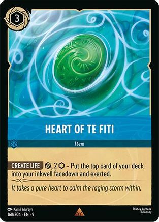 Heart of Te Fiti - 168/204 - Rare