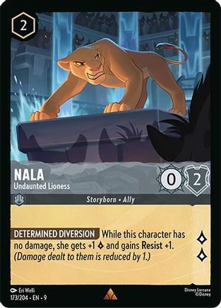 Nala (Undaunted Lioness) - 173/204 - Rare (Foil)