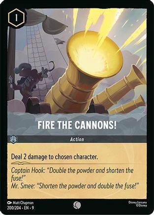 Fire the Cannons! - 200/204 - Common (Foil)