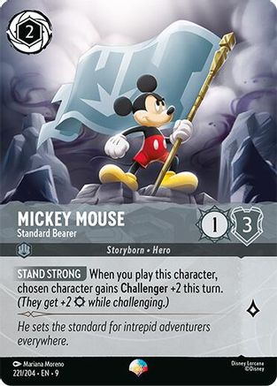 Mickey Mouse (Standard Bearer) - 221/204 - Epic