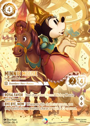 Minnie Mouse (Sweetheart Princess) - 241/204 - Iconic