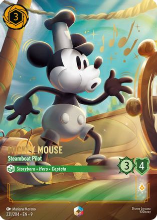 Mickey Mouse (Steamboat Pilot) - 231/204 - Enchanted