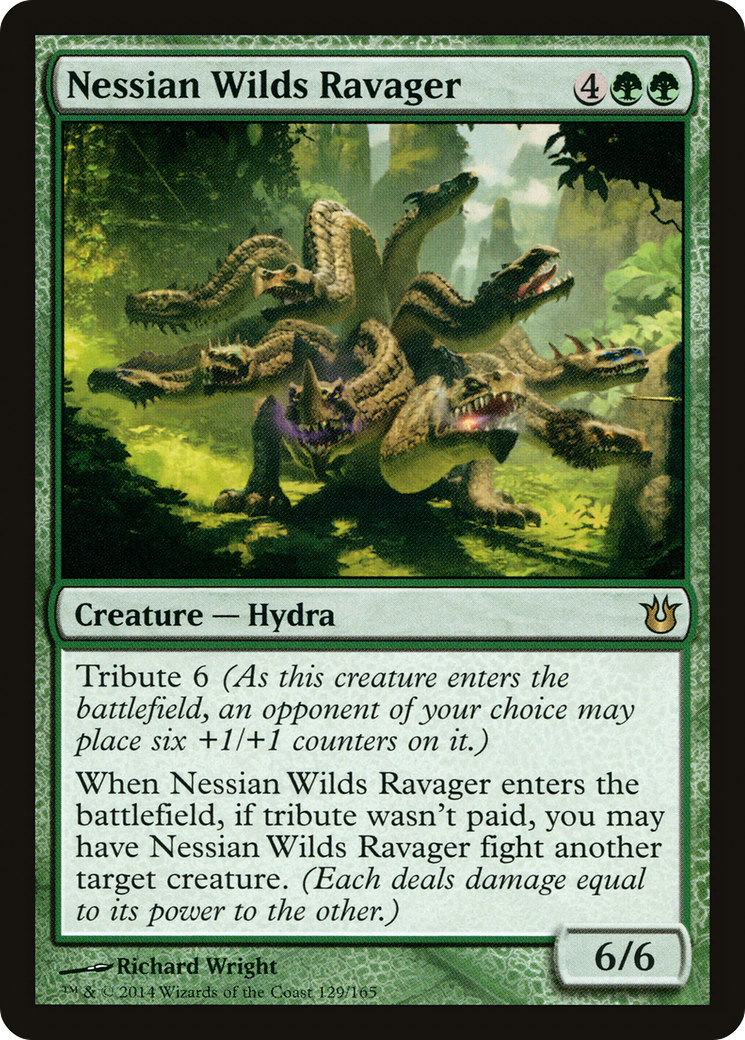 Nessian Wilds Ravager (BNG-129)  Foil