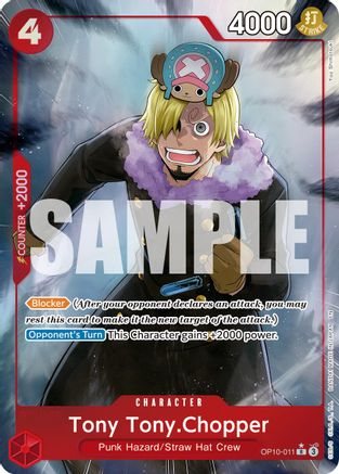 Tony Tony.Chopper (Alternate Art) (OP10-011) - Premium Booster -The Best- Vol. 2 Foil