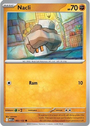 Nacli 082/132  ME01 Mega Evolution - Common