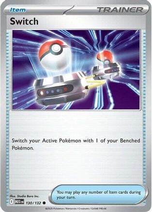Switch 130/132  ME01 Mega Evolution - Common