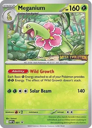 Meganium 001 - Promo