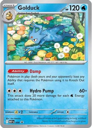 Golduck 008 - Promo