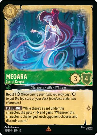 Megara (Secret Keeper) - 86/204 - Rare (Foil)