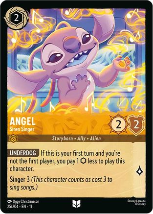 Angel (Siren Singer) - 25/204 - Uncommon