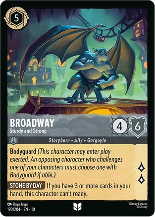 Broadway (Sturdy and Strong) - 190/204 - Uncommon (Foil)