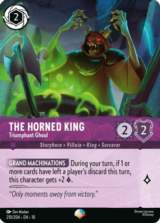 The Horned King (Triumphant Ghoul) - 210/204 - Epic